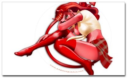 Devil Girl by Christian Papaz Devil Girl by Christian Papaz