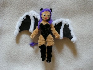 Succubus Plushie Doll by Fuzzy Figure Guy