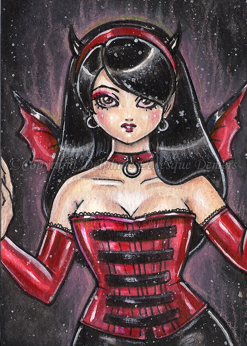 Devil Red by Delphine Levesque Devil Red by Delphine Levesque