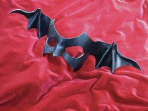 Batwing Leather Mask by Jyn Donham