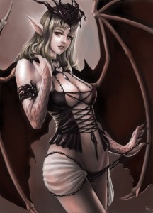 Castlevania Succubus by Unknown Artist