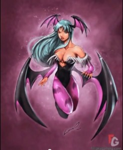 Morrigan Aensland Art