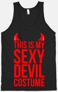 This is my sexy devil costume T-shirt