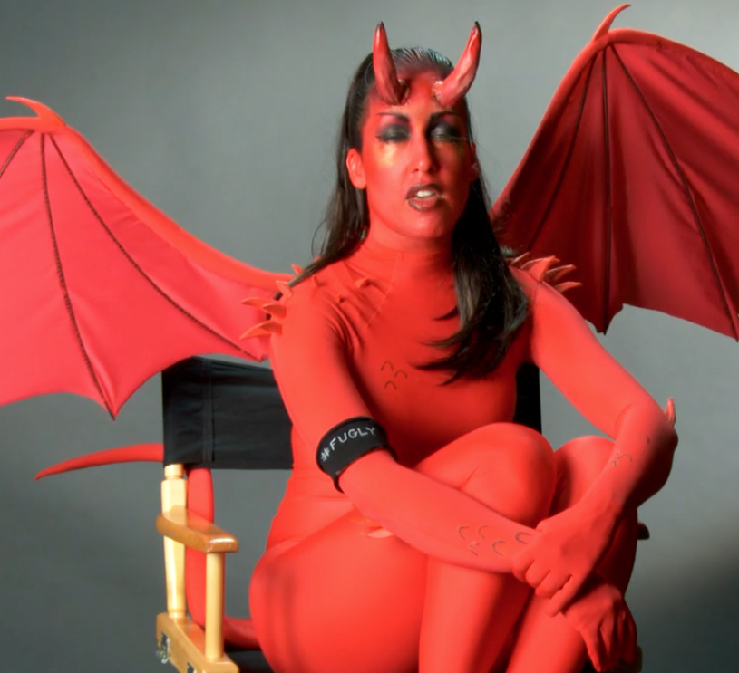 Edie Nightcrawler as the Succubus