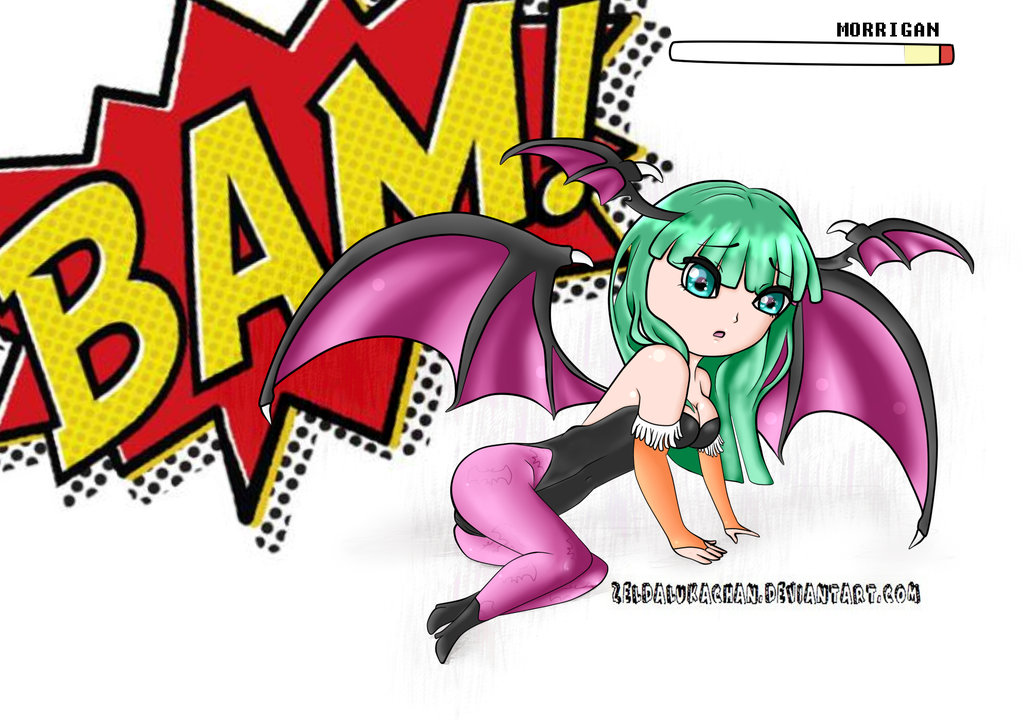 Danger! Morrigan Aensland by ZeldaLukaChan