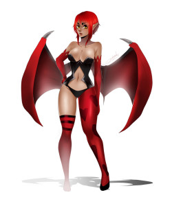Succubus: Summoners War (+speedpaint) by XxdeathbiscuitxX