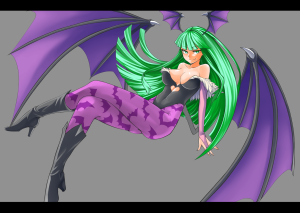 Morrigan Aensland by おんじ