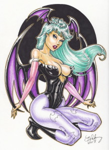 Morrigan by Cameron Blakey Coloured by sistermcguire