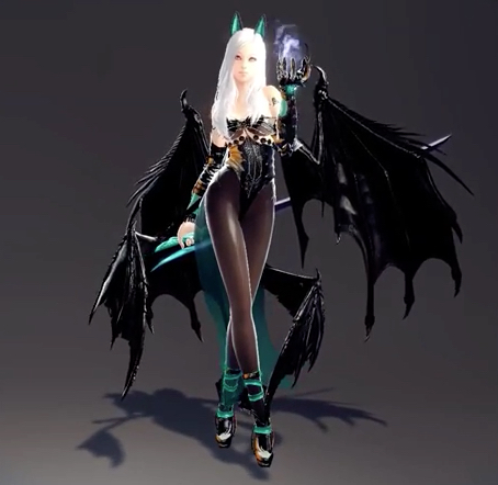 Succubus Goddess Ava and Wings
