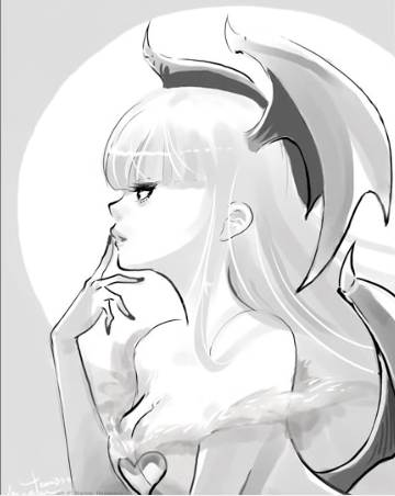 Morrigan Aensland by Marlon Teunissen