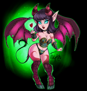 Warcraft Succubus by Kayley