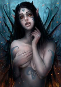 Succubus by Ilustra-on