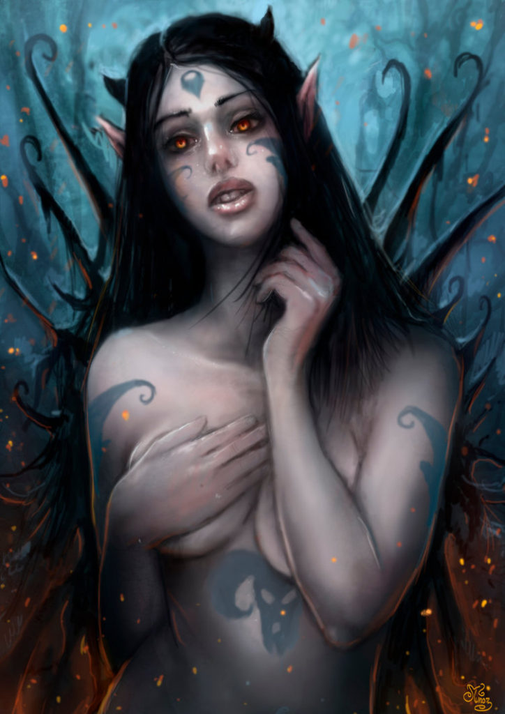 Succubus by Ilustra-on