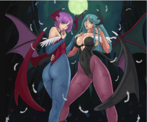 Morrigan and Lilith Aensland