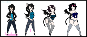 Succubus Transformation by ChompWorks