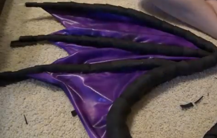 Morrigan Aensland Wings by Ashley Ren