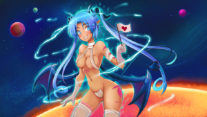 Artwork: Morrigan Succubus by Rosalhymn
