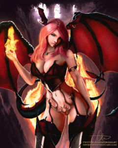 Succubus by Nitekesh