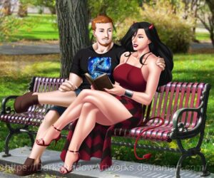 Tera and her Dearest Brother by DarkShadowArtworks