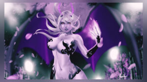 Succubus Wallpaper by AxyaChan
