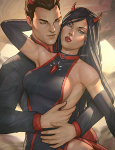 KeithS and TeraS by Pitoxlon