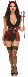 Lavish 4 Piece Sexy Devil Costume