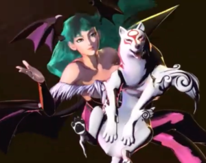 Morrigan Aensland Game Scene
