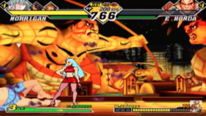 Morrigan Aensland Fighting Game Screenshot